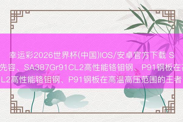 幸运彩2026世界杯(中国)IOS/安卓官方下载 SA387Gr91CL2钢板先容、SA387Gr91CL2高性能铬钼钢、P91钢板在高温高压范围的王者